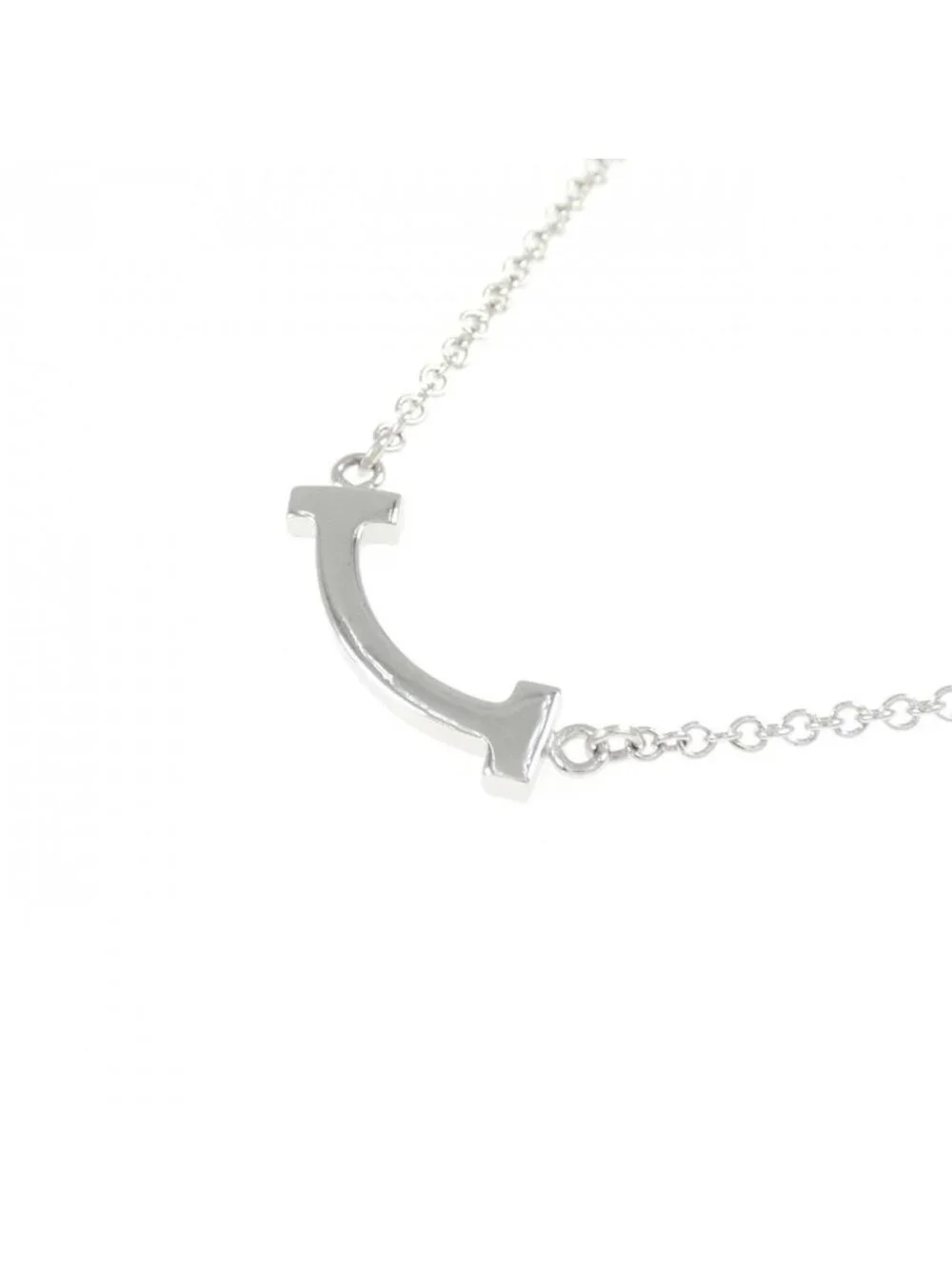 Tiffany & Co T Smile Mini Necklace